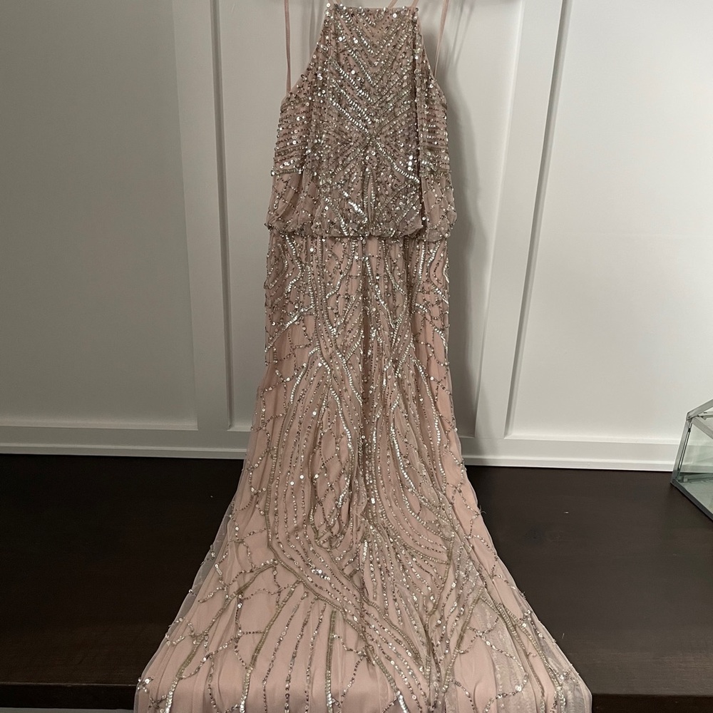 Adrianna Papell beaded dress